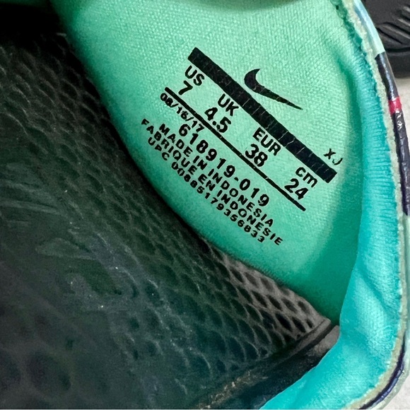 Nike Women's Benassi JDI Tropical Floral Slide Sandals - Size 7 - Picture 7 of 10